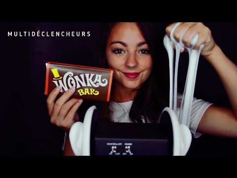 ASMR FRANCAIS ♡ Multidéclencheurs /Slime /Tapping /Brosse ♡