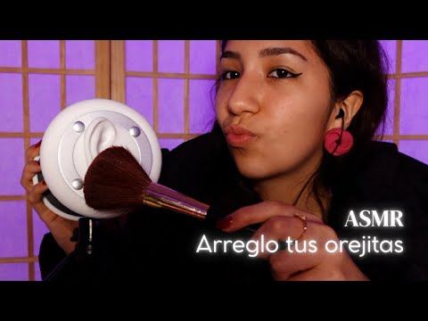 ASMR | Te arreglo las orejitas con sonidos MUY COSQUILLOSOS 💆‍♀️✨