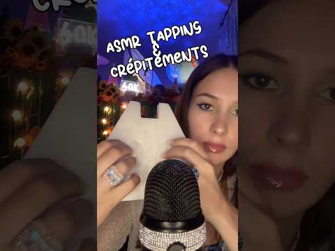 Grâce à l’ASMR je ne jette plus aucun emballage 🤡✨ #asmr #crackling #tapping #relaxingsounds