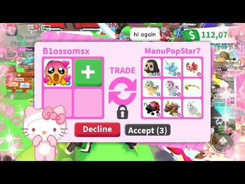Trading in adopt me Roblox || rambles/ whispers