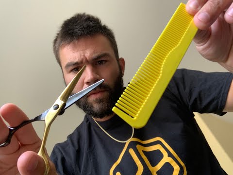 ASMR | Beard Trim ✂️ & Massage 💆