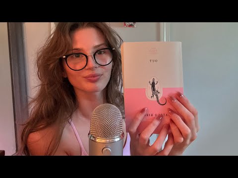 ASMR book tapping
