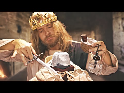 Medieval Barbershop Castle Shave 💈⚔️ASMR⚔️💈