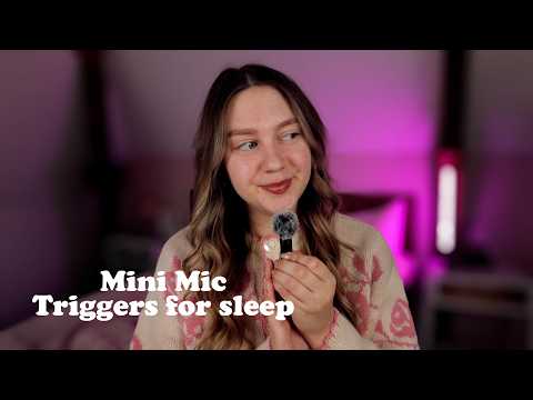 ASMR Mini Mic Triggers 🎤 Tapping, Scratching & Whispering