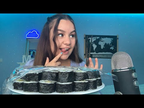 [ASMR] LIVE 💙✨ | Sushi Mukbang | ASMR Marlife