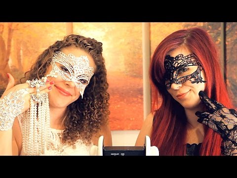 Dual ASMR Roleplay Masquerade Ball - Binaural Ear To Ear Whisper Trigger Tingles