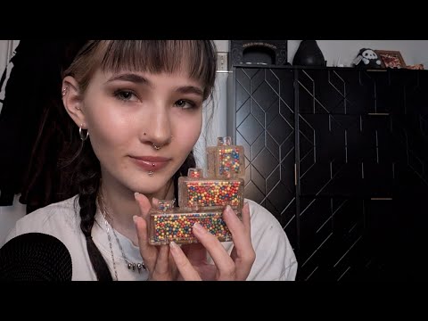 ASMR🖤 Jelly Blocks and Rambles