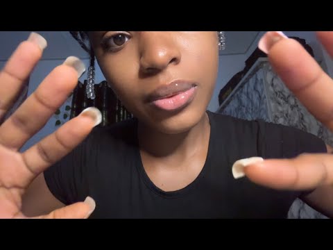 {ASMR} Chaotic Mouth sounds~ inaudible whispering~ Trigger words