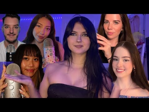 ASMR With My ASMRtist Friends!! 25k special!!