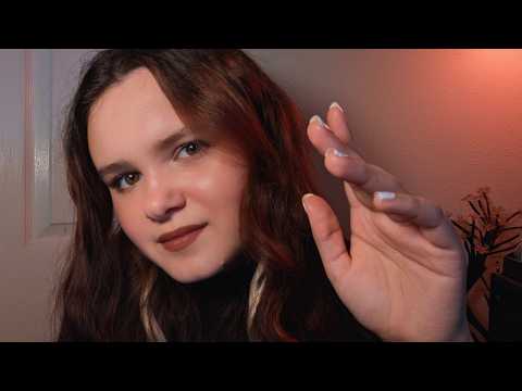 Close Up Whispers & Nail Sounds | ASMR Rambling, Makeup Sounds, Trigger Words, Nail Tapping