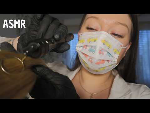 ASMR - Ton RDV chez le Médecin👩🏻‍⚕️ elle examine tes cheveux 💆🏻‍♀️