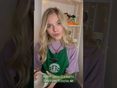 ASMR Sassy Starbucks Employee ☕️💚