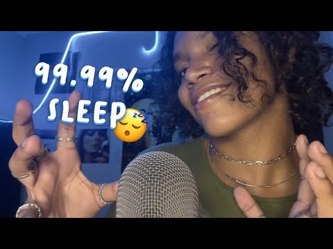 ASMR FAST Wet Mouth Sounds Inaudible Whispers & Hand Movements 👄💦