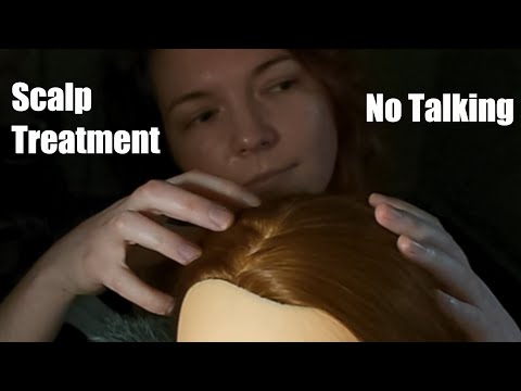 Intensive Scalp Massage - ASMR, Roleplay, No Talking, Scratching, Scalp Treatment, Brushing