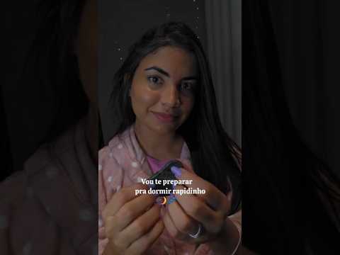 ASMR| Eu vou te preparar pra dormir rapidinho 🌙💤 #viralvideo #asmr #asmrviral #dormir #relaxar