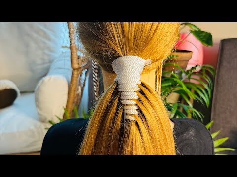 Bridal Hairstyle | ASMR | Perfictionist - Hair Fixing - Make UP Application ~ Finishing Touches 😴
