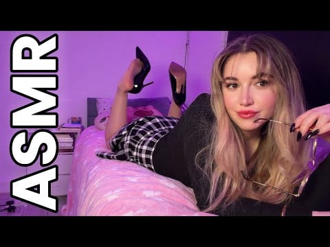 ASMR POV: your spoiled girlfriend comforts you after your day at work 💅🏻💕 | roleplay 