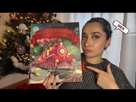 ASMR - OUVERTURE DU CALENDRIER DE L'AVENT ACTION À 15€ !!💄 (+concours)