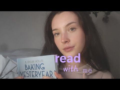 Book reading (asmr) read "baking yesteryear" with me 