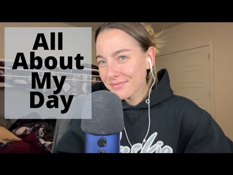 ASMR ✨ telling you all about my day (100% whispered)