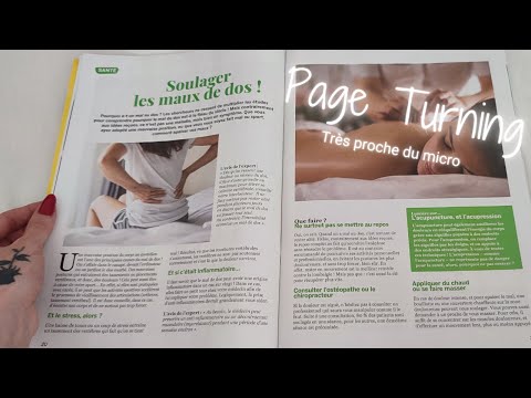 📖 ASMR FRANÇAIS | PAGE TURNING | CHUCHOTEMENT TRÈS PROCHE DU MICRO 📖