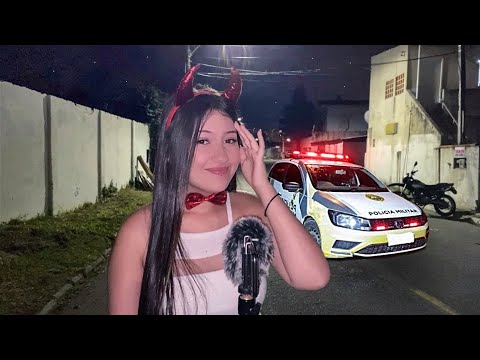 ASMR NO MEIO DA RUA