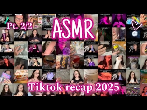 ASMR TikTok recap 2025 | Video compilation part two 