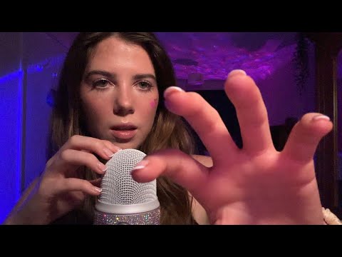 ASMR | SCRATCHING your FACE whilst saying SCRATCH *Different mic triggers*
