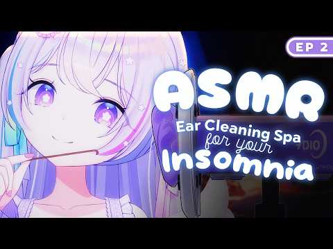 Ear Cleaning Spa For Your Insomnia 【ASMR】【Improv, Relaxing, Ear Cleaning, Soft Talking, Whispers】