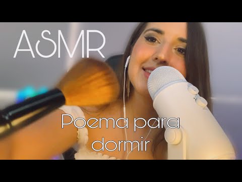 ASMR te ayudo a dormir con un poema