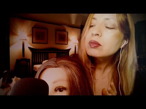 Hair brushing  to Help you Sleep 🕊️ ASMR Whisper