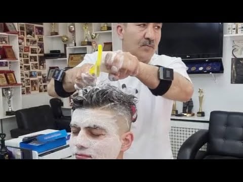 Foamy Head Massage - Relaxation Session