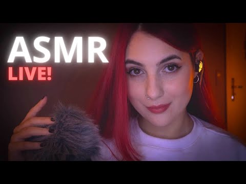 ASMR AO VIVO! Vem cá relaxar ♥