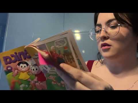 ASMR te arrumando pra festa a fantasia