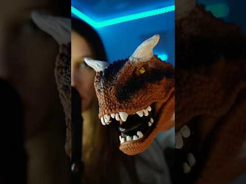 ASMR T-REX 🦖😬 #asmr #mouthsounds #relaxtime