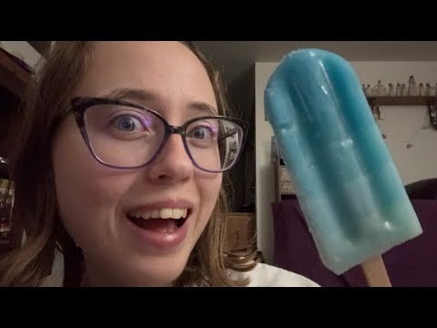 Eating a Popsicle Mukbang + Chit-Chat ASMR