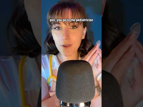 ASMR Going To The Pediatrician #asmrshorts