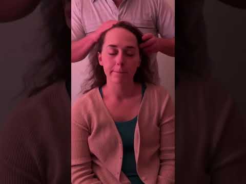 ASMR Hair Pulling Head Massage #relaxationmassage #realpersonasmr #scalpmassage #hairpulling #relax