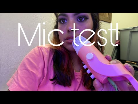 New mic asmr !!!