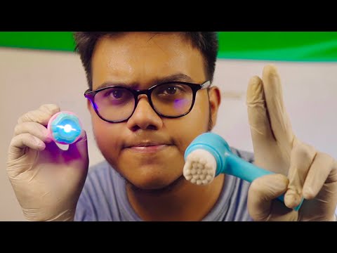 ASMR Fast Cranial Nerve Exam Detailed & Realistic