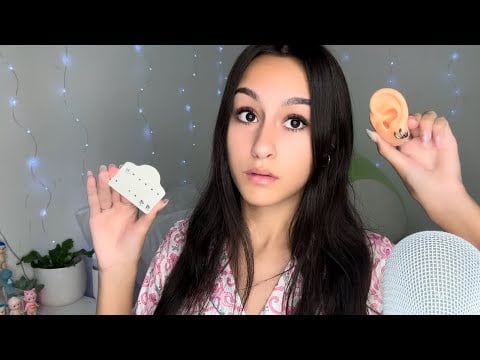 ASMR| Bestie pierces your ear at a SLEEPOVER?!😳
