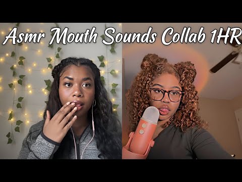ASMR BEST MOUTH SOUNDS COLLAB 👄💝 Mouth sounds + teeth tapping🦷❤️ @asmrbybrit 