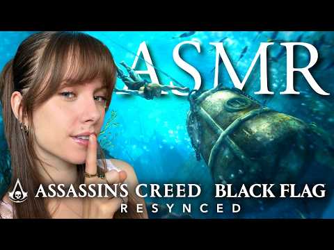 ASMR Deep Sea Diving | Soft Spoken Assassin's Creed Black Flag Resynced