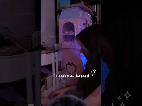 Triggers au hasard 🎰 #asmr #relax #triggersforsleep