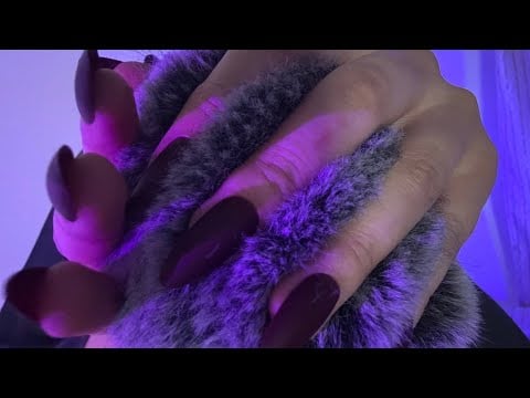 ASMR Fluffy Mic Scratching 💅🏻🤯 | Scalp Massage 💆🏻‍♀️✨ Brain Melting Tingles 🧠🫠 (No Talking)