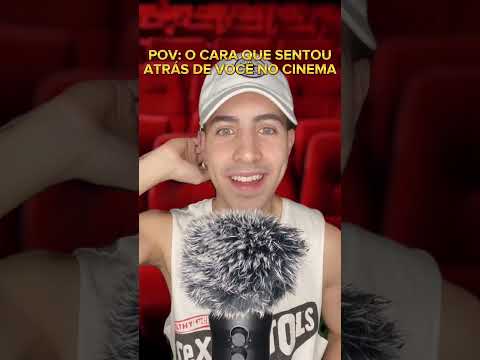 O CARA QUE SENTOU ATRÁS DE VOCÊ NO CINEMA TE FAZENDO CAFUNÉ 😨 #ASMR #shorts