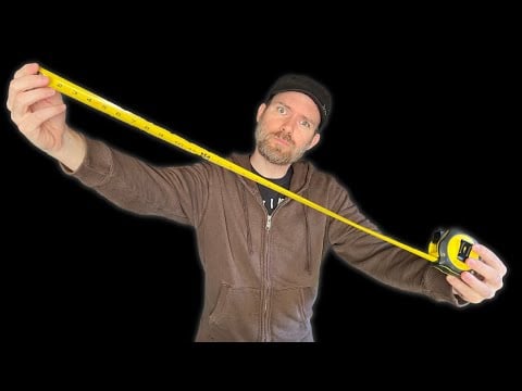 ASMR - Measuring Tape - Wood Working Triggers