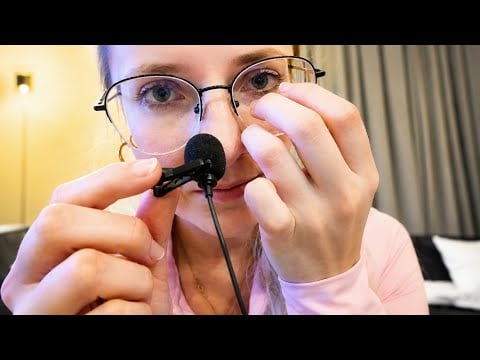 Can you keep your eyes open? 15 Minutes Glasses Tapping ASMR 👓