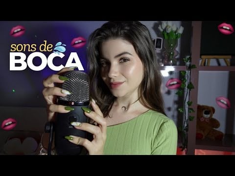 ASMR SONS DE BOCA  Alta Sensibilidade Para Relaxar e Dormir 💋✨