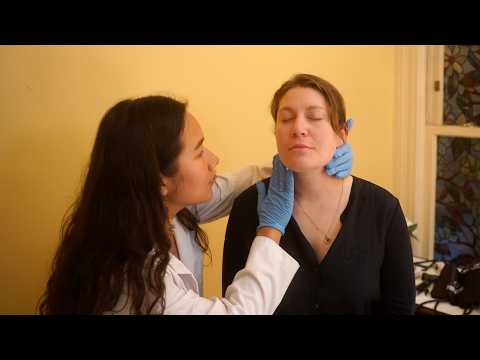 You Won't Stay Awake...Head to Neck Exam with @chilibasmr (Real Person Medical ASMR)